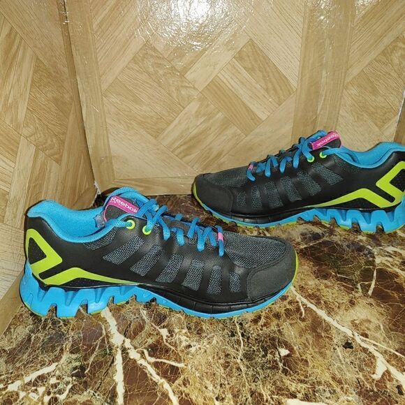 Reebok youth zigtech running shoes snearker youth size 5 women size 7 0185 - Picture 6 of 12